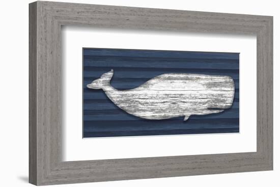 Weathered Whale-Sparx Studio-Framed Art Print