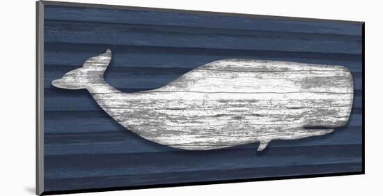 Weathered Whale-Sparx Studio-Mounted Art Print