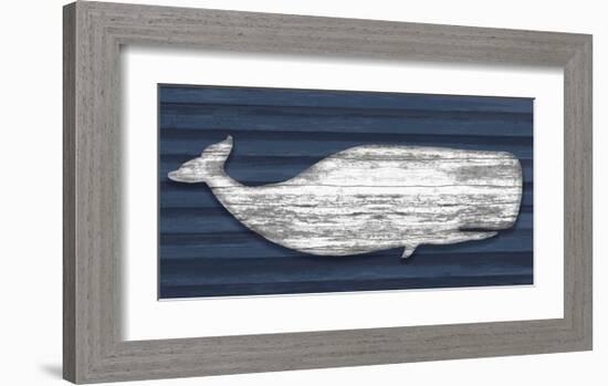 Weathered Whale-Sparx Studio-Framed Art Print