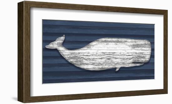 Weathered Whale-Sparx Studio-Framed Art Print