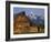 Weathered Wooden Barn Along Mormon Row with the Grand Tetons in Distance, Grand Teton National Park-Dennis Flaherty-Framed Photographic Print