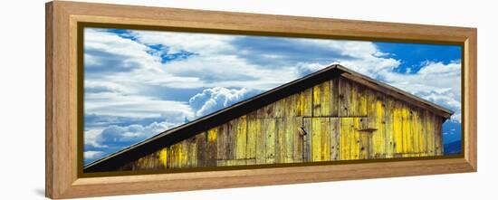 Weathered Wooden Barn, Gaviota, Santa Barbara County, California, Usa-null-Framed Stretched Canvas