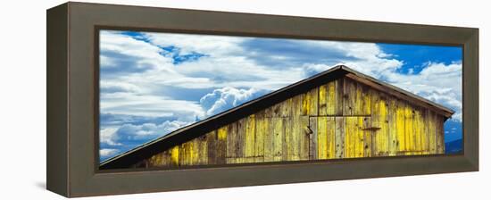 Weathered Wooden Barn, Gaviota, Santa Barbara County, California, Usa-null-Framed Stretched Canvas