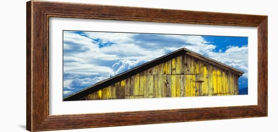 Weathered Wooden Barn, Gaviota, Santa Barbara County, California, Usa-null-Framed Photographic Print