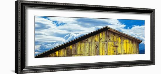 Weathered Wooden Barn, Gaviota, Santa Barbara County, California, Usa-null-Framed Photographic Print