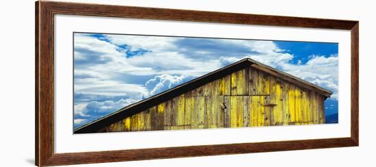 Weathered Wooden Barn, Gaviota, Santa Barbara County, California, Usa-null-Framed Photographic Print