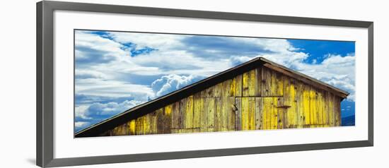 Weathered Wooden Barn, Gaviota, Santa Barbara County, California, Usa-null-Framed Photographic Print