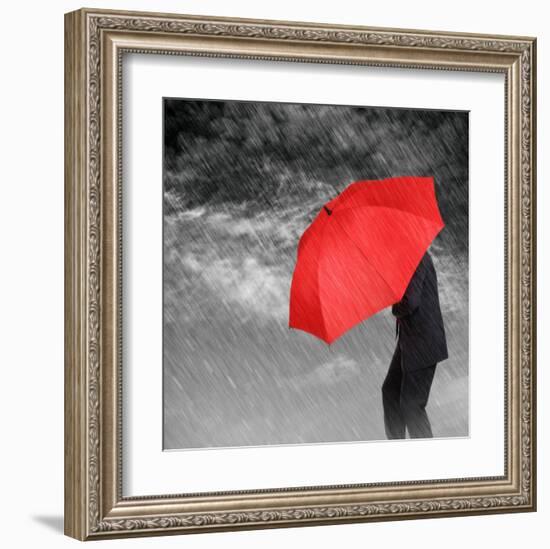 Weathering the Storm-null-Framed Art Print