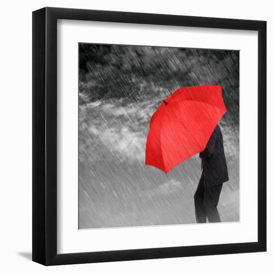 Weathering the Storm-null-Framed Art Print