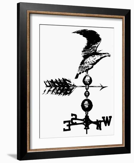 Weathervane, 19th Century-null-Framed Giclee Print