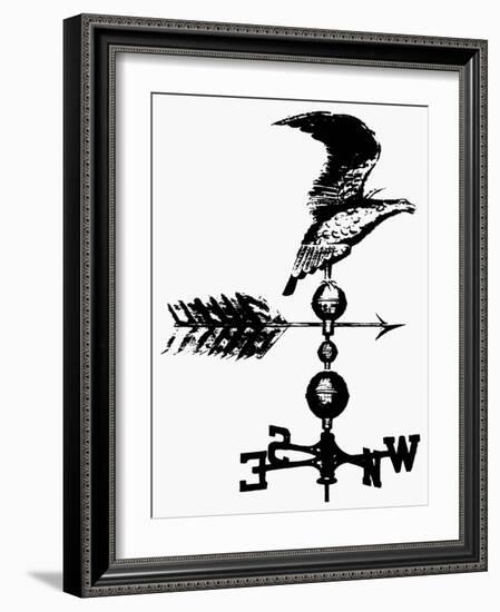 Weathervane, 19th Century-null-Framed Giclee Print