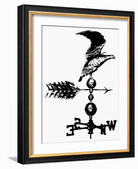 Weathervane, 19th Century-null-Framed Giclee Print