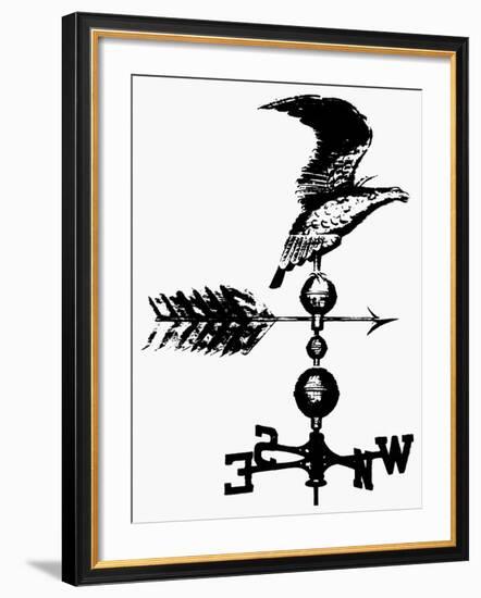 Weathervane, 19th Century-null-Framed Giclee Print