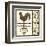 Weathervane Wisdom I-Daphne Brissonnet-Framed Giclee Print