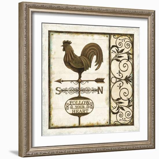 Weathervane Wisdom I-Daphné B.-Framed Giclee Print