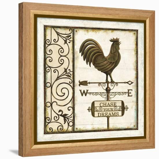 Weathervane Wisdom II-Daphné B.-Framed Premier Image Canvas