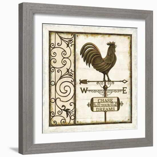 Weathervane Wisdom II-Daphné B.-Framed Giclee Print