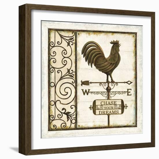 Weathervane Wisdom II-Daphné B.-Framed Giclee Print