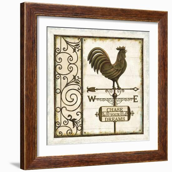 Weathervane Wisdom II-Daphné B.-Framed Giclee Print