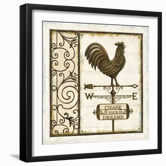 Weathervane Wisdom II-Daphné B.-Framed Giclee Print