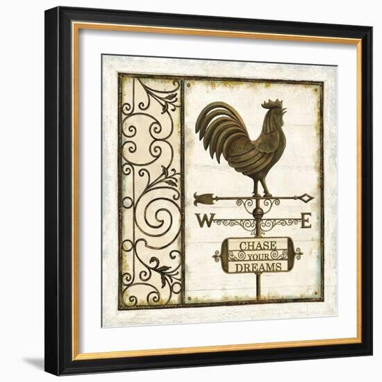 Weathervane Wisdom II-Daphné B.-Framed Giclee Print