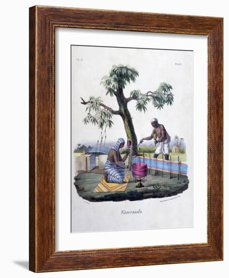 Weavers, 1828-Marlet et Cie-Framed Giclee Print