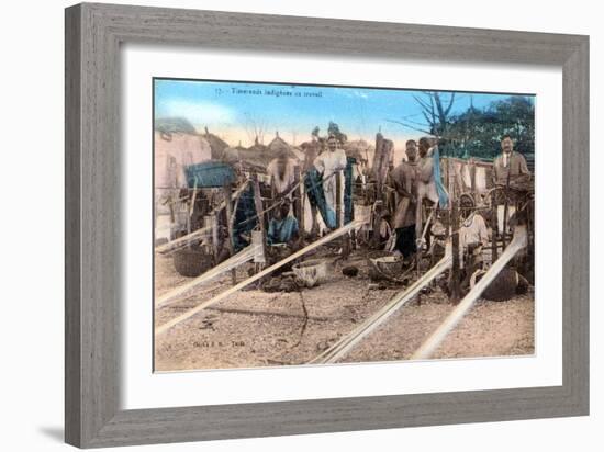 Weavers, Africa, 20th Century-null-Framed Giclee Print