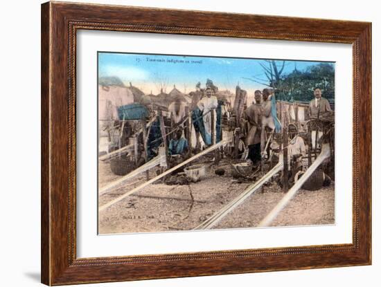 Weavers, Africa, 20th Century-null-Framed Giclee Print