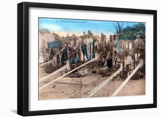 Weavers, Africa, 20th Century-null-Framed Giclee Print