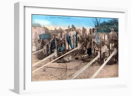 Weavers, Africa, 20th Century-null-Framed Giclee Print