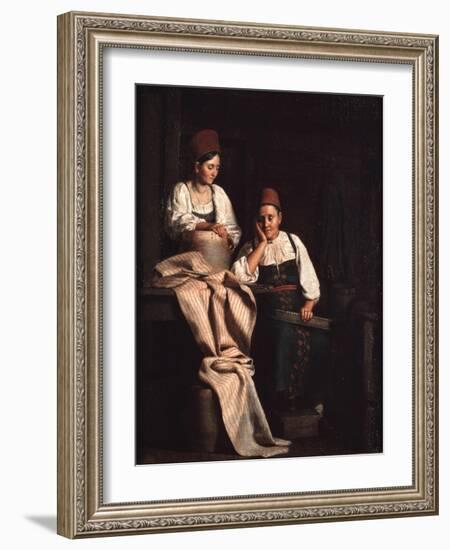 Weavers-Alexei Vasilyevich Tyranov-Framed Giclee Print