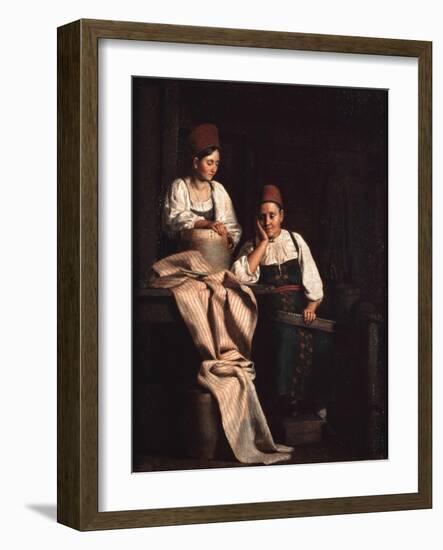 Weavers-Alexei Vasilyevich Tyranov-Framed Giclee Print