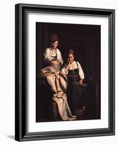 Weavers-Alexei Vasilyevich Tyranov-Framed Giclee Print