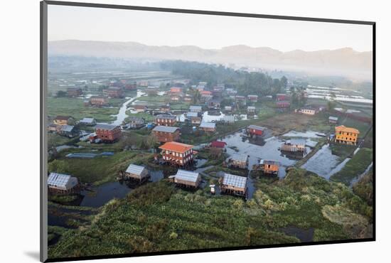 Weaving, Inle Lake, Shan State, Myanmar (Burma), Asia-Janette Hill-Mounted Photographic Print