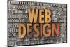 Web Design-PixelsAway-Mounted Photographic Print