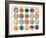 Web Flat Icons Set-bloomua-Framed Art Print