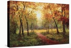 A Beautiful Walk in the Fall-Weber-Stretched Canvas