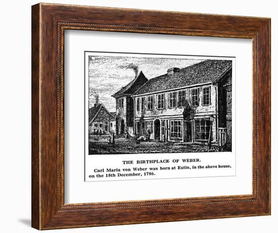 Weber Birthplace-null-Framed Premium Giclee Print