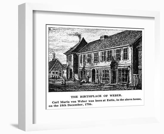 Weber Birthplace-null-Framed Premium Giclee Print