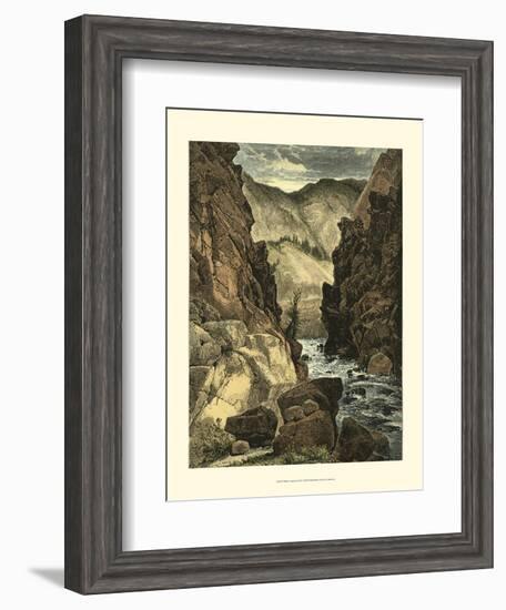 Weber Canyon-null-Framed Art Print