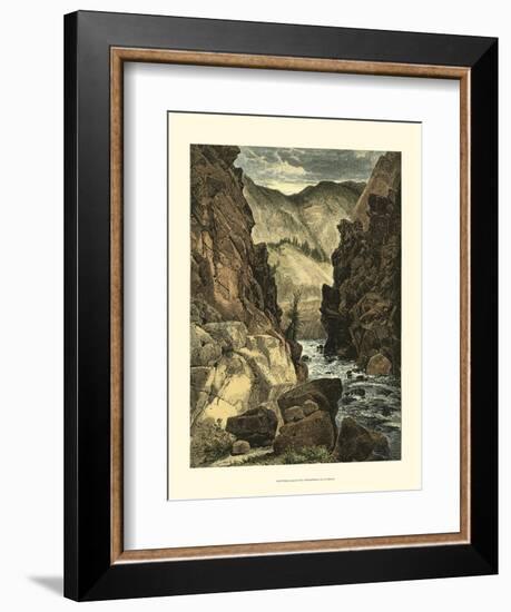 Weber Canyon-null-Framed Art Print