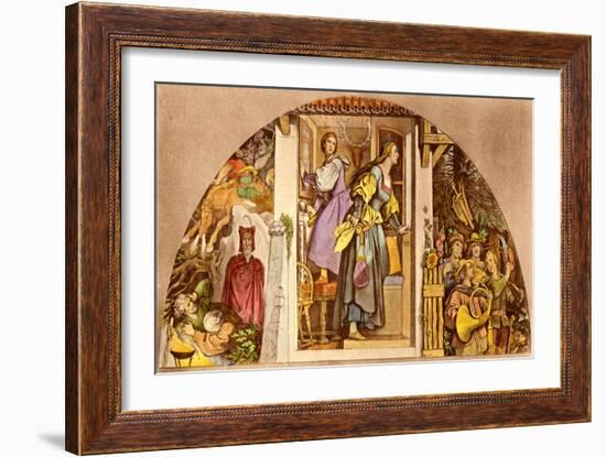 WEBER Carl Maria von-Moritz Ludwig von Schwind-Framed Giclee Print