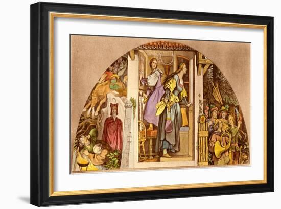 WEBER Carl Maria von-Moritz Ludwig von Schwind-Framed Giclee Print