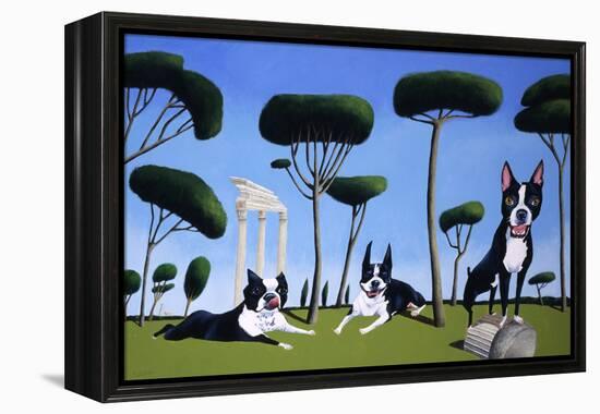 Webster, Sassy and Bubbles-Mark Ulriksen-Framed Stretched Canvas