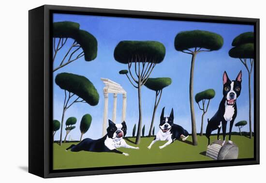 Webster, Sassy and Bubbles-Mark Ulriksen-Framed Stretched Canvas