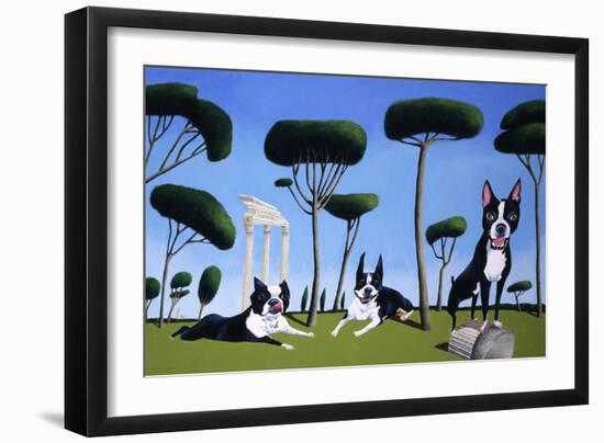 Webster, Sassy and Bubbles-Mark Ulriksen-Framed Art Print