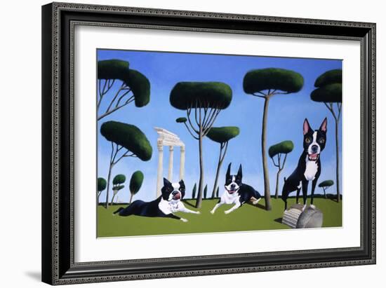 Webster, Sassy and Bubbles-Mark Ulriksen-Framed Art Print