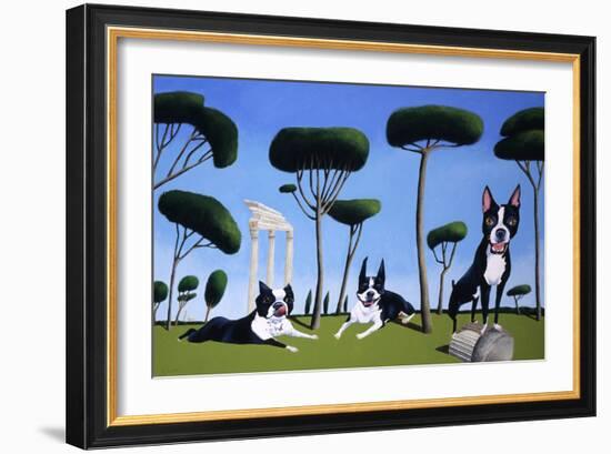 Webster, Sassy and Bubbles-Mark Ulriksen-Framed Art Print