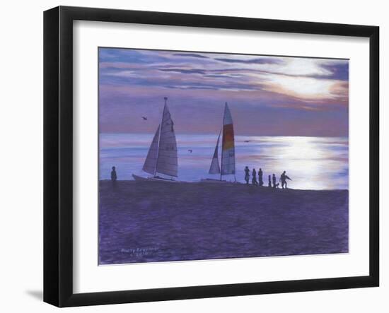 Weco Beach-Rusty Frentner-Framed Giclee Print