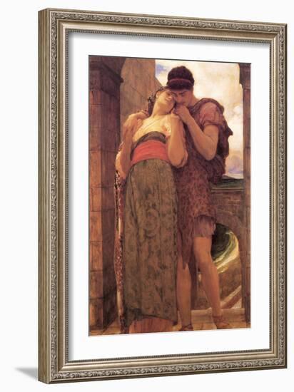 Wedded-Frederick Leighton-Framed Art Print